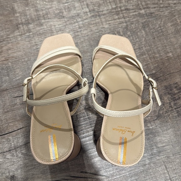 NWOB!! Sam Edelman - Kit Block Heel Squared Open Toe Slingback Heeled Sandal - Picture 6 of 11